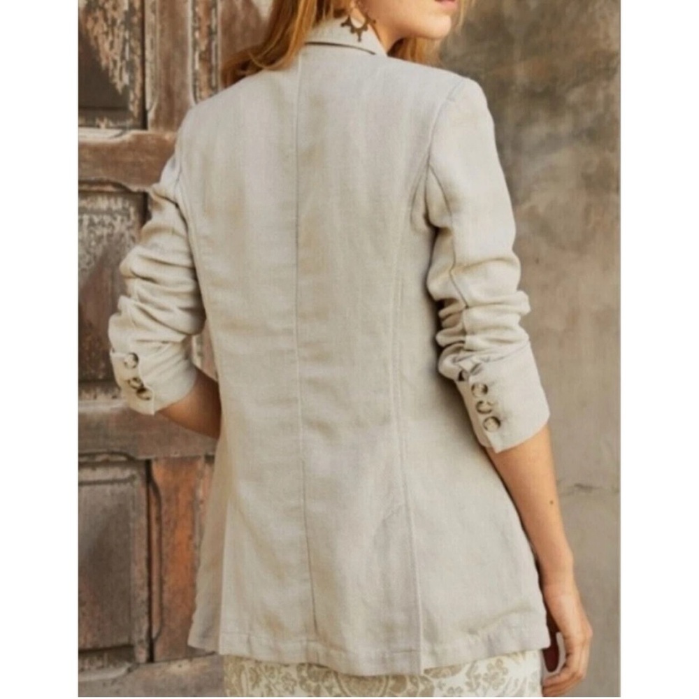 Peruvian Connection Beige Blazer - image 3